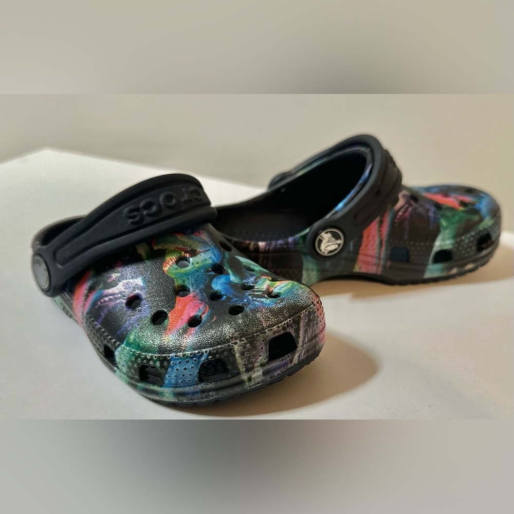 Toddler Classic Dino Crocs